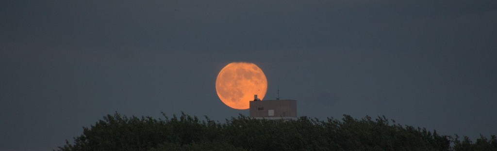 Supermond über Köln